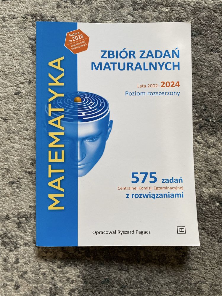 Zbiór Zadań Maturalnych Pagacz 2025 do matematyki p. rozszerzony
