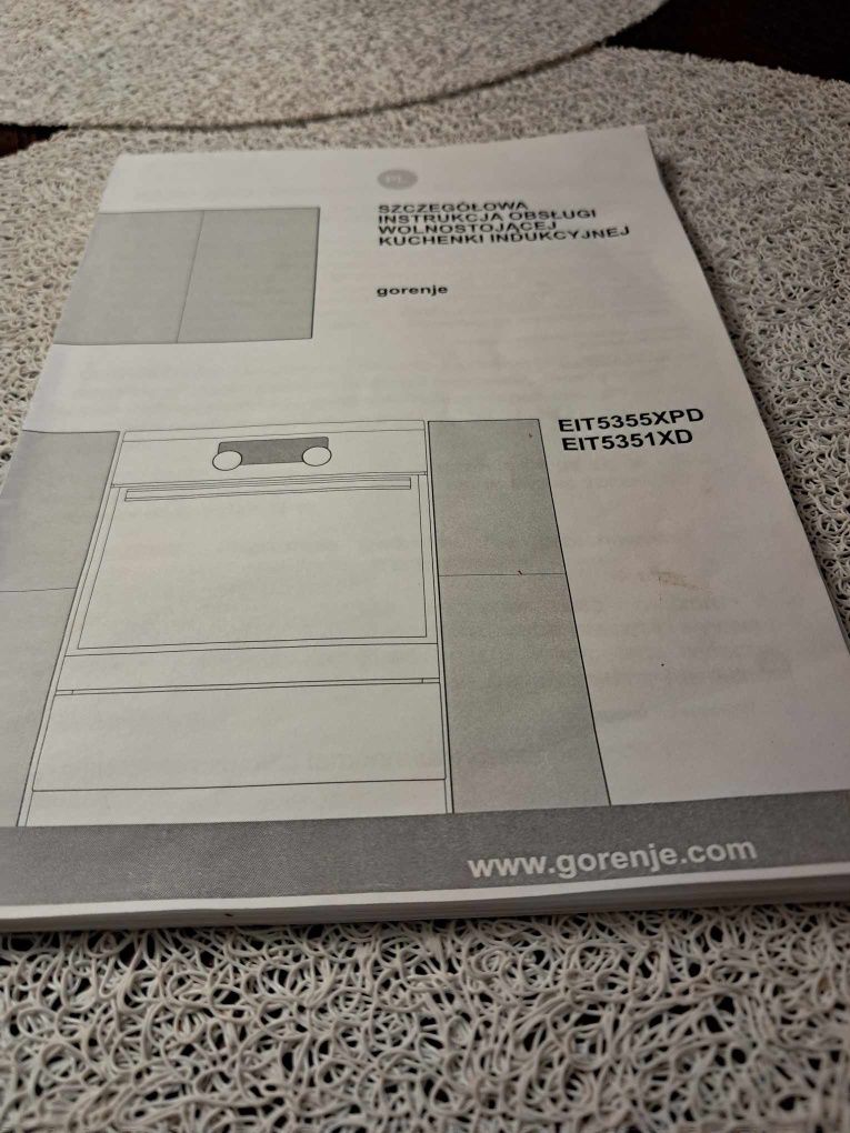 Kuchenka indukcyjna wolnostojąca gorenje