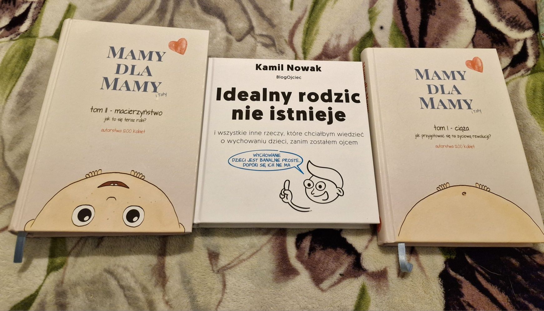 3 ks Mamy dla mamy ciąża tom macierzyństwo idealny rodzic nie istnieje