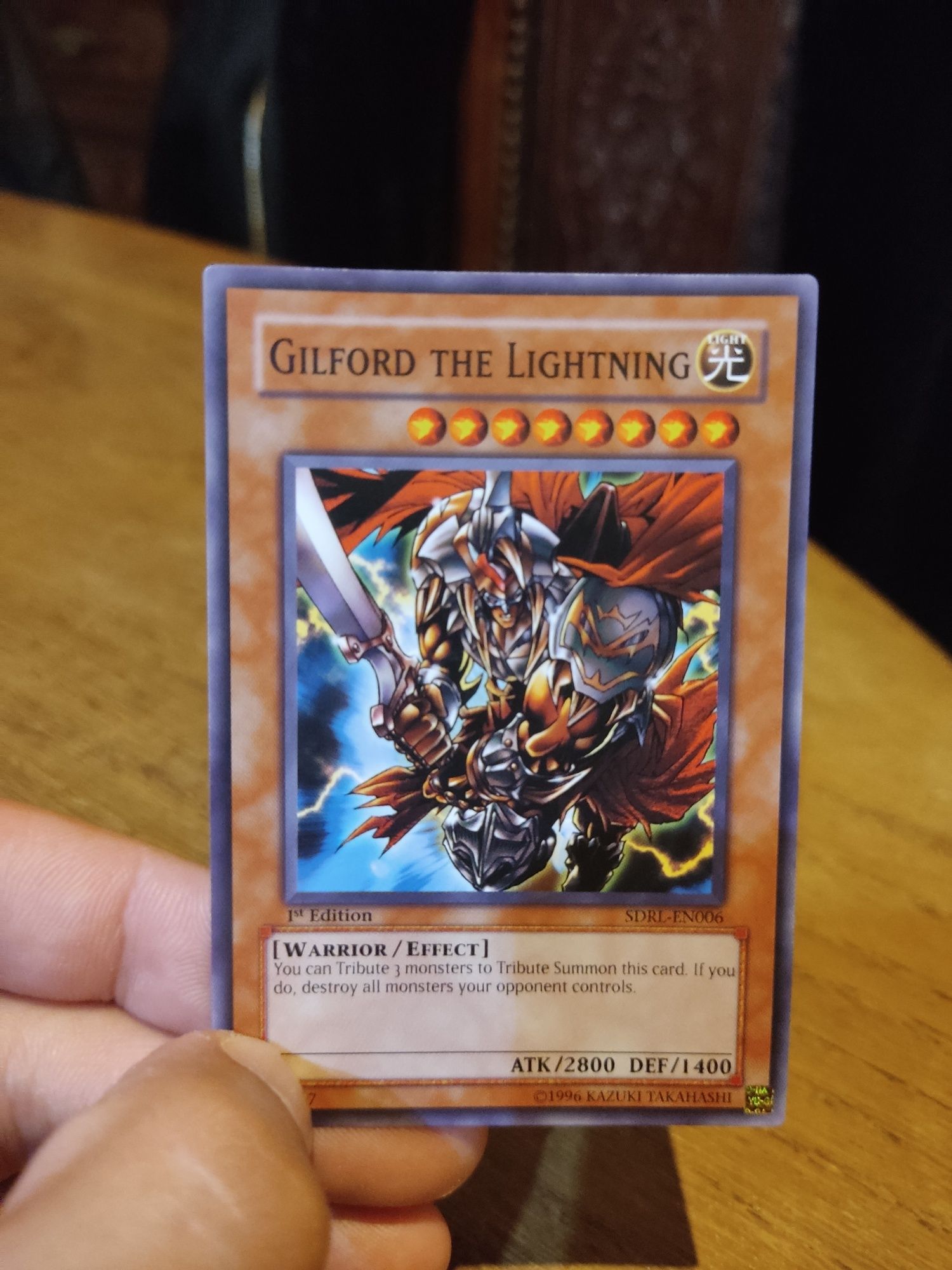 Yu-Gi-Oh Gilford The Lightning