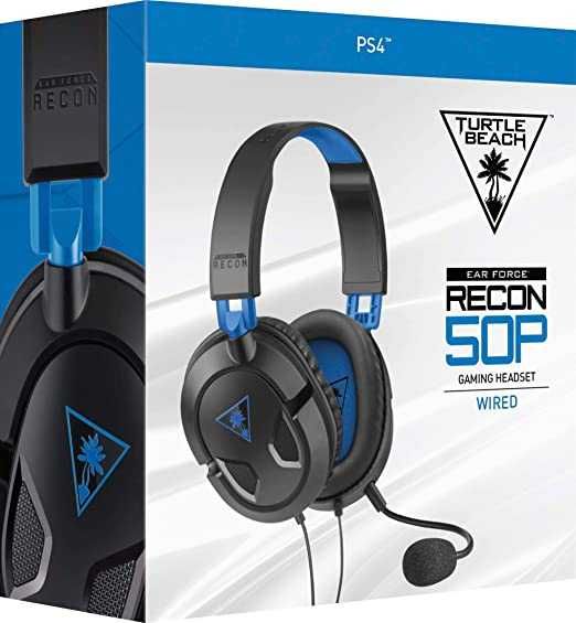 Наушники Wired Ear Force Recon 50P Headset - Black/Blue (PS4)