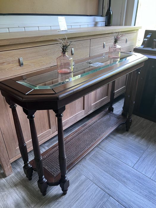 Konsolka dębowa- Meble Holenderskie