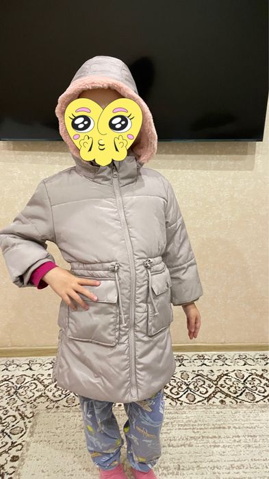 Куртка зимова для дівчинки+ подарунок