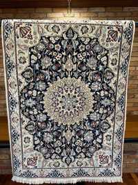 Jak nowy dywan perski r.tkany Nain z jedwabiem 135x90 galeria 7 tyś