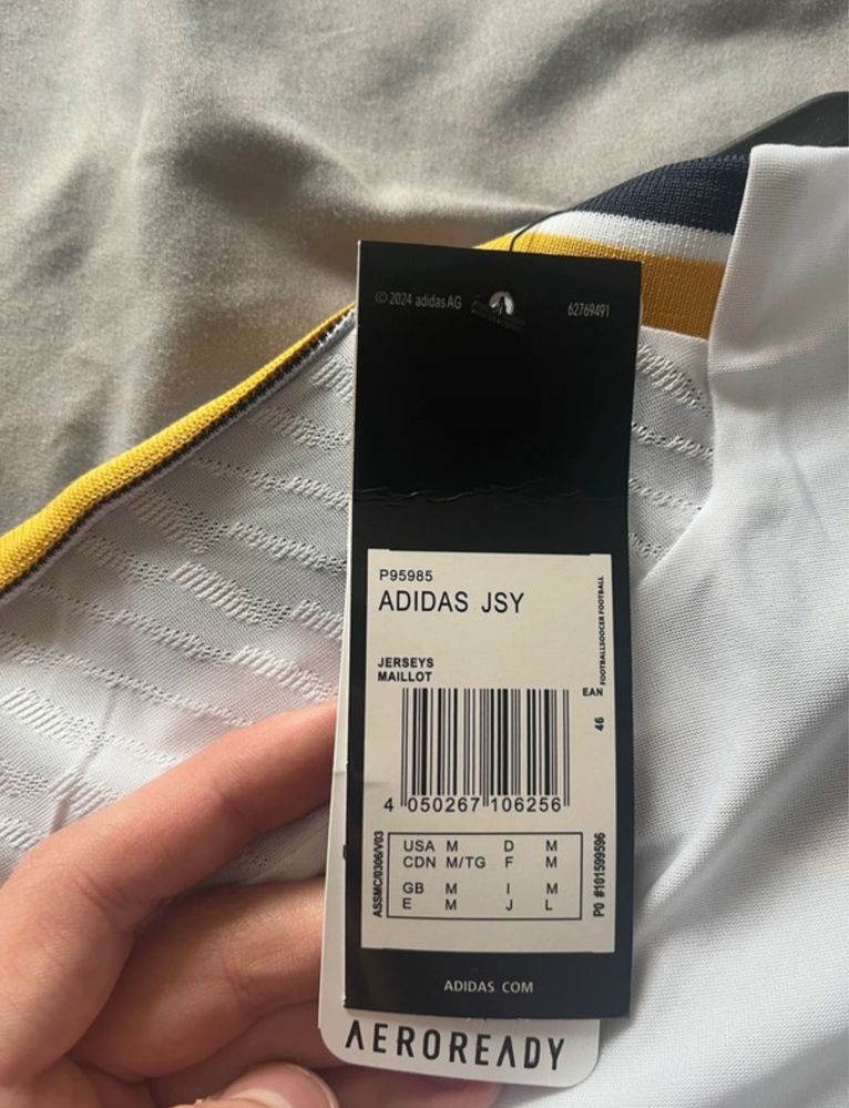 Koszulka Piłkarska Real Madryt M
