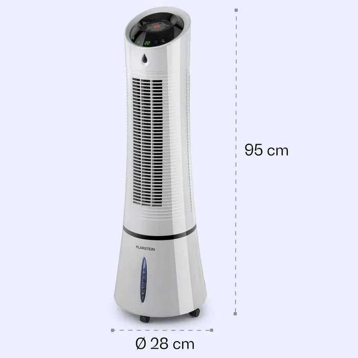 Klarstein Skyscraper Ice 6 L 210 m3/h Klimator Szary (1099)