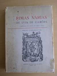 Rimas Várias de Luís de Camões Comentadas por Manuel de Faria e Sousa