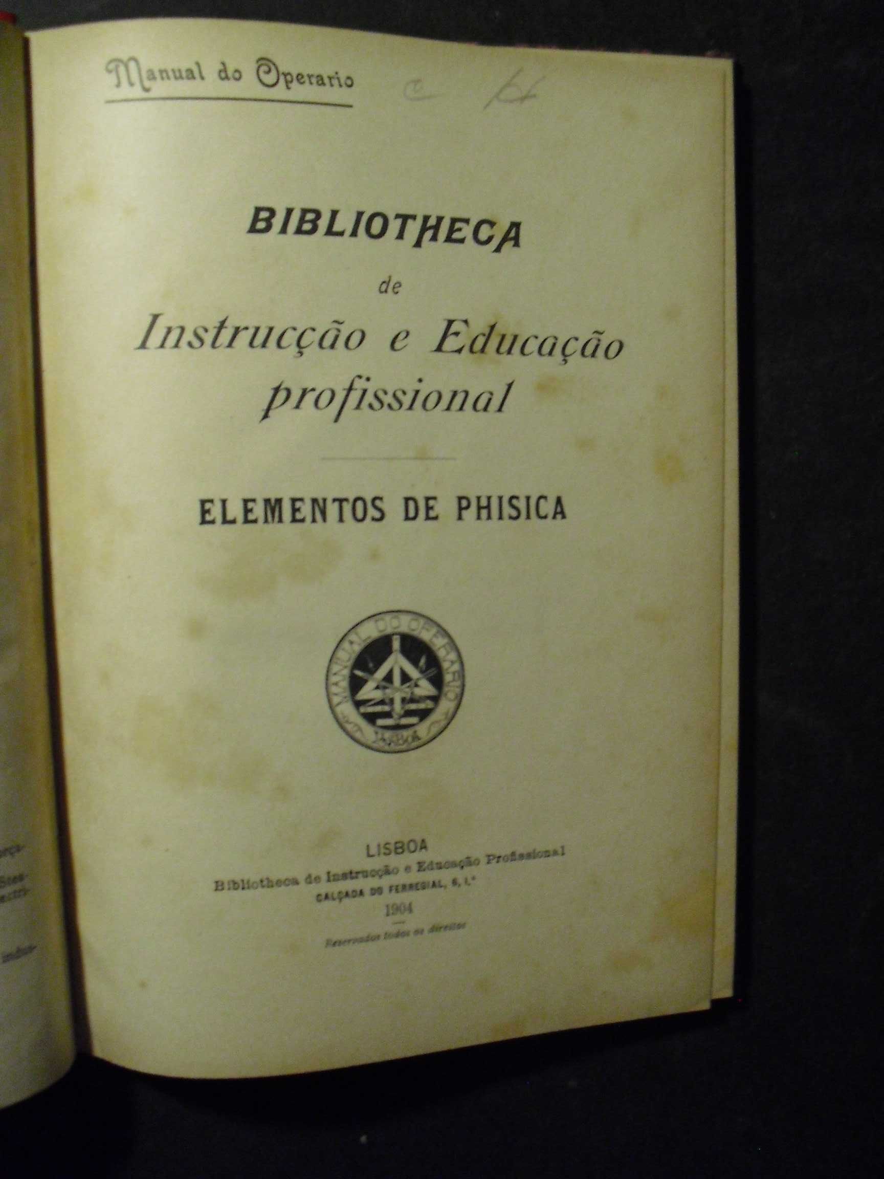 Física-ELEMENTOS-BIBLIOTECA DE INSTRUÇÃO PROFISSIONAL