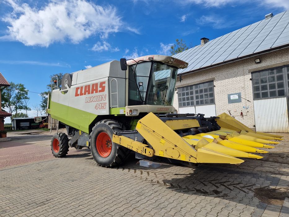 Kombajn CLAAS LEXION 415 przystawka Fantini 6 2010rok mega dominator