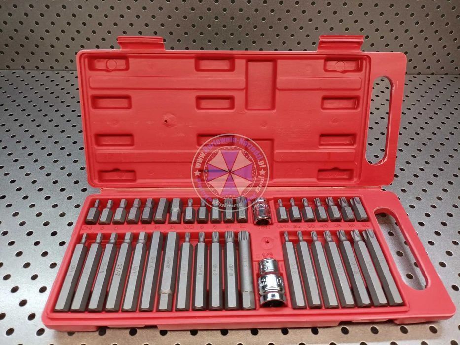 Bity klucze torx, spline, imbus, zestaw 40-el. zestaw bitów bity torx