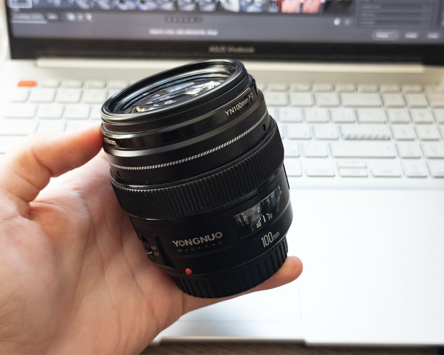 Canon EF 100mm f/2 (yongnuo) як новий