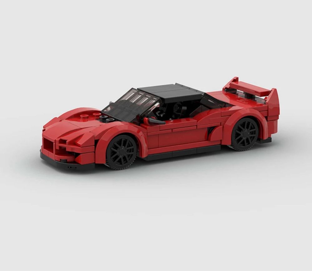 Auto autko samochód model z klocków na wzôr LEGO Honda NSX