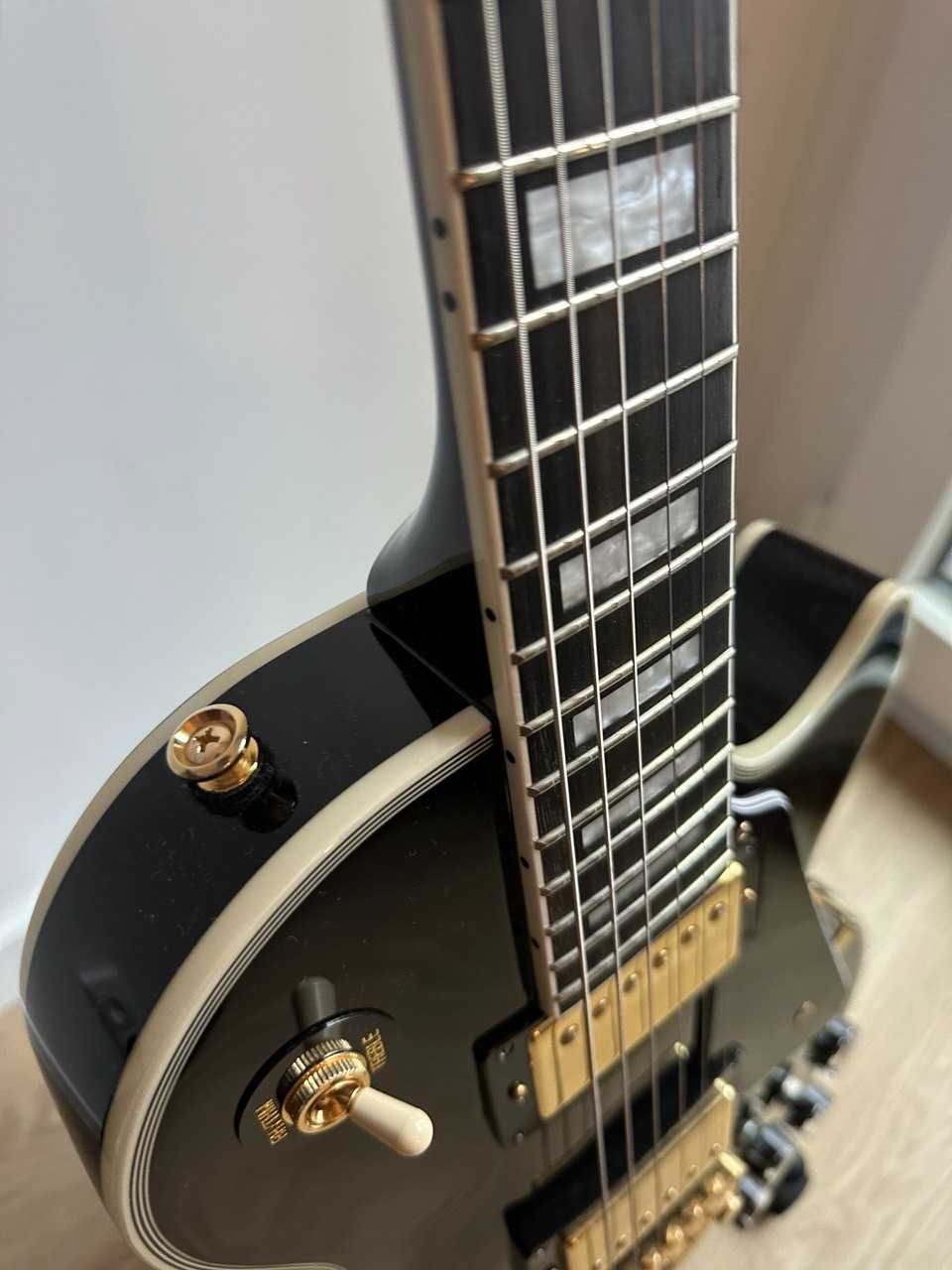 Epiphone Les Paul Custom Ebony (580 Euro até 31/08)