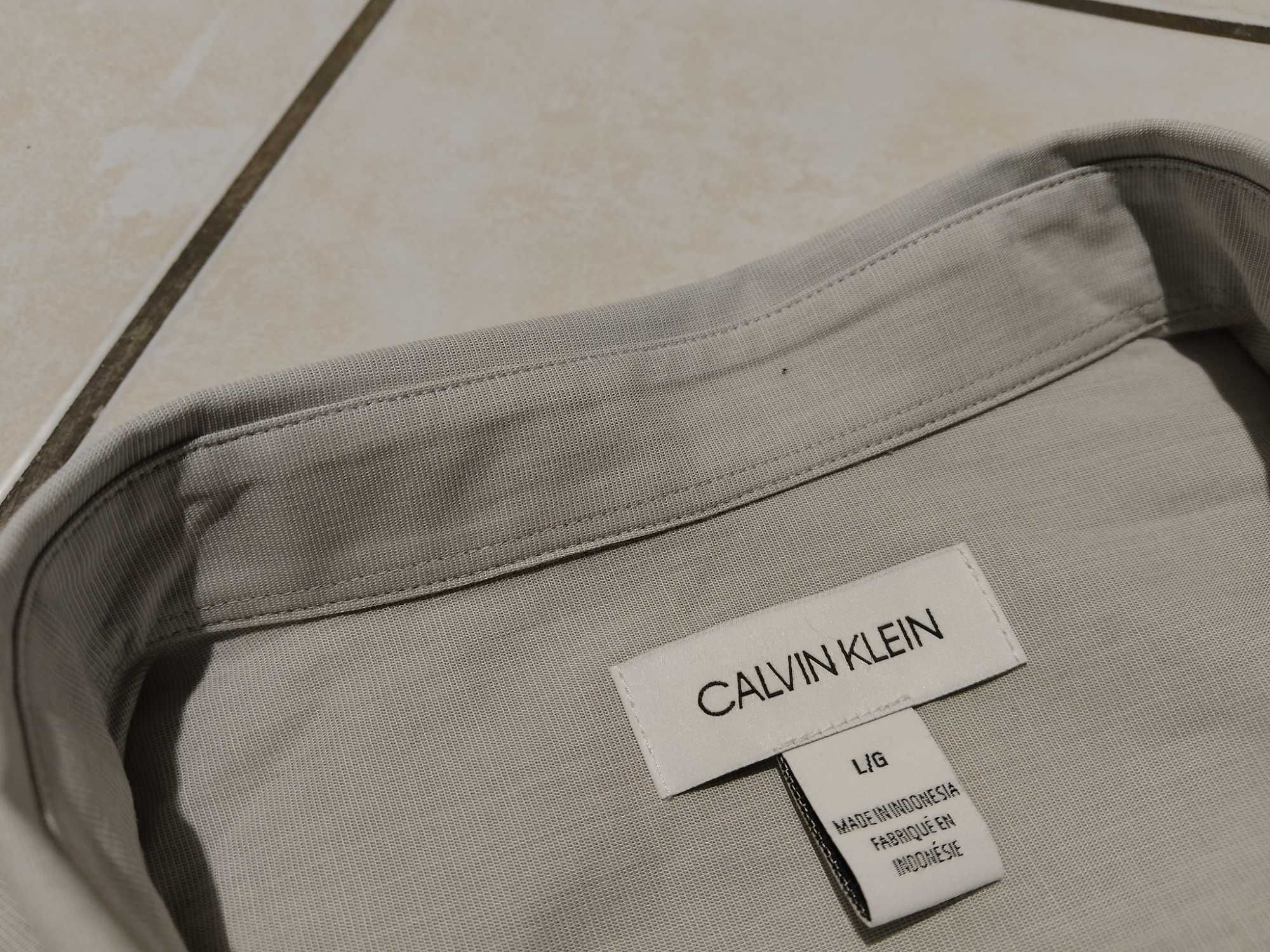 CALVIN KLEIN USA - NOWA! z LOGO i Metkami Koszula Męska rozmiar XL