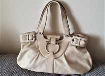 Torebka Salvatore Ferragamo Skórzana Oryginalna Dkny Miu Fendi Vintage