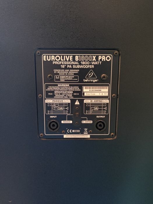 Behringer Set64575225172353123