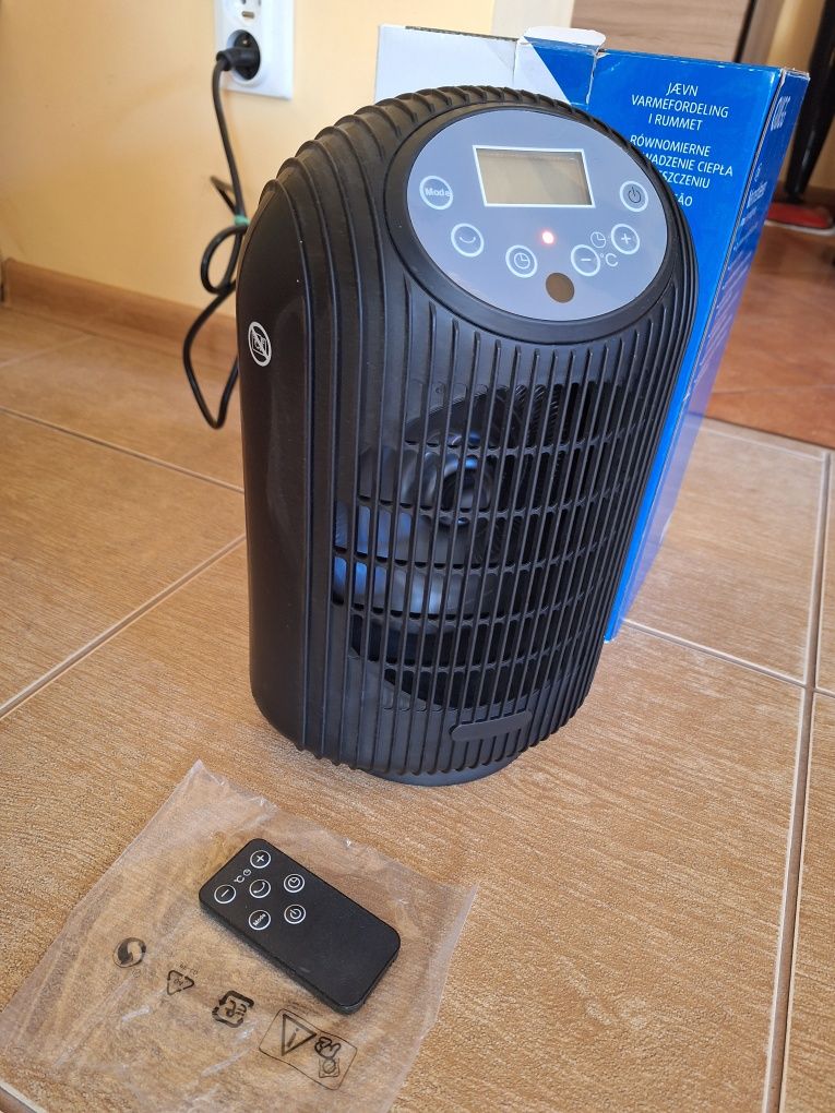 Termowentylator QUIGG farelka z pilotem