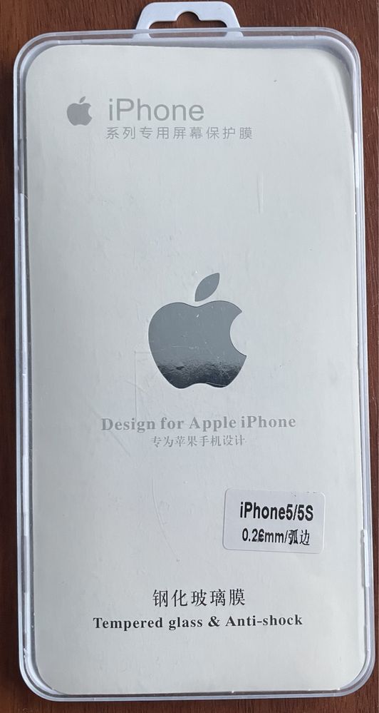 Скло iPhone 5, 5S, Х, 11, 12 mini кераміка, плівка на 5 та 5S