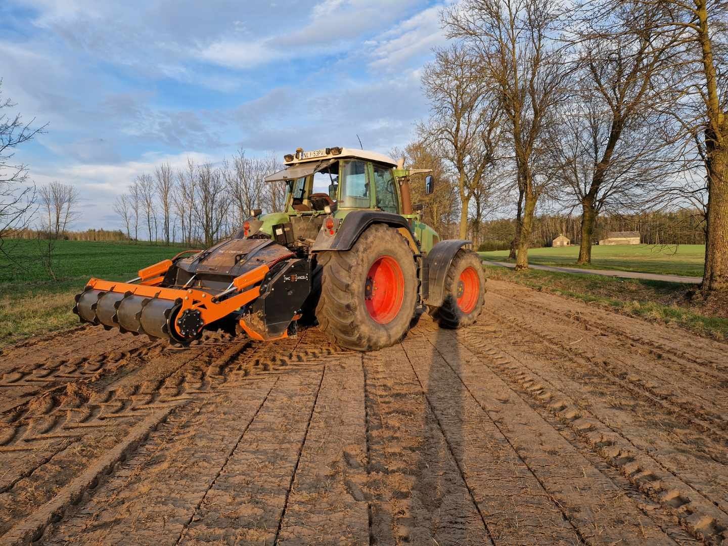 Mulczer, rekultywacja gruntów