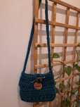 11 Mala/saco em croché artesanal feita à mão!! Trapilho