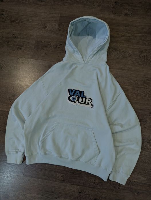 VALOUR cropped rap hoodie / реповий худак