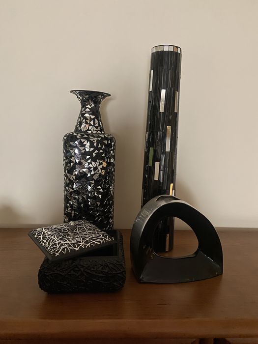 Conjunto peças decoração