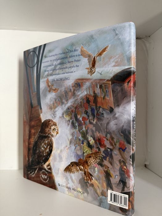Livro Harry Potter e a Pedra Filosofal ilustrado