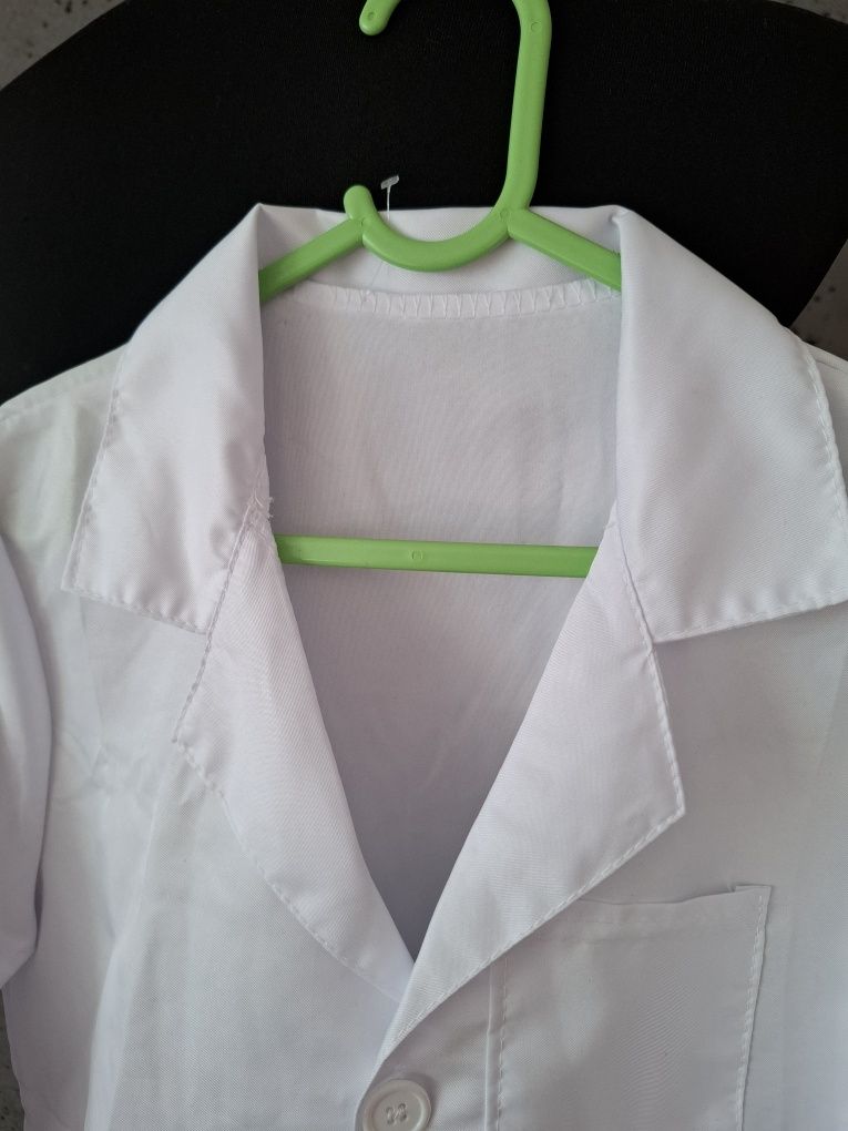 Strój karnawałowy przebranie fartuch Lekarza Doktora kostium