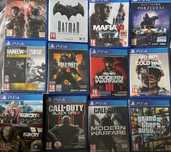 Zestaw gier ps4 (call of duty, gta5, mafia, farcry)