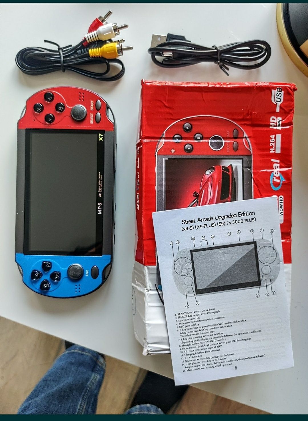 Nowość! Retro Konsola 10,000 gier wbudowane w obudowie Switch przenośn