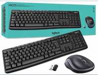Nowa klawiatura i mysz Logitech MK270 bezprzewodowa USB