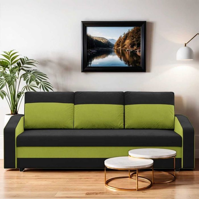 Kanapa 3-osobowa Sofa Funkcja Spania Orion 11 kolorów WYSYŁKA CAŁA PL