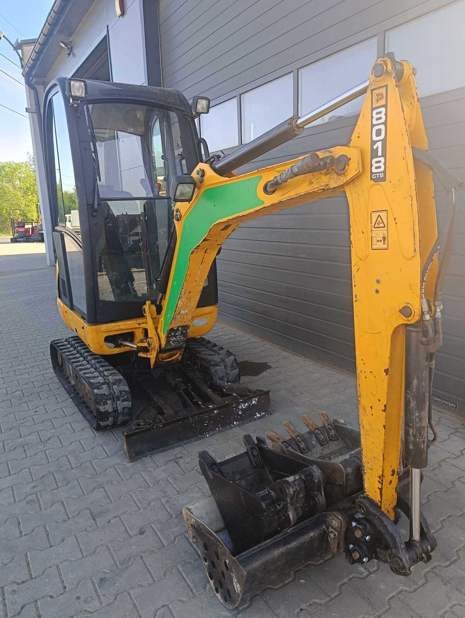 JCB 8018 mini koparka 2017 rok  Jcb 8018