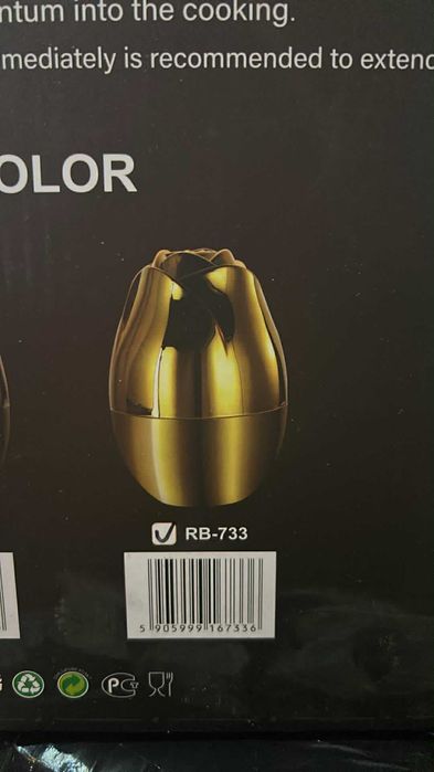 Sztućce 24el w ozdobnym jajku