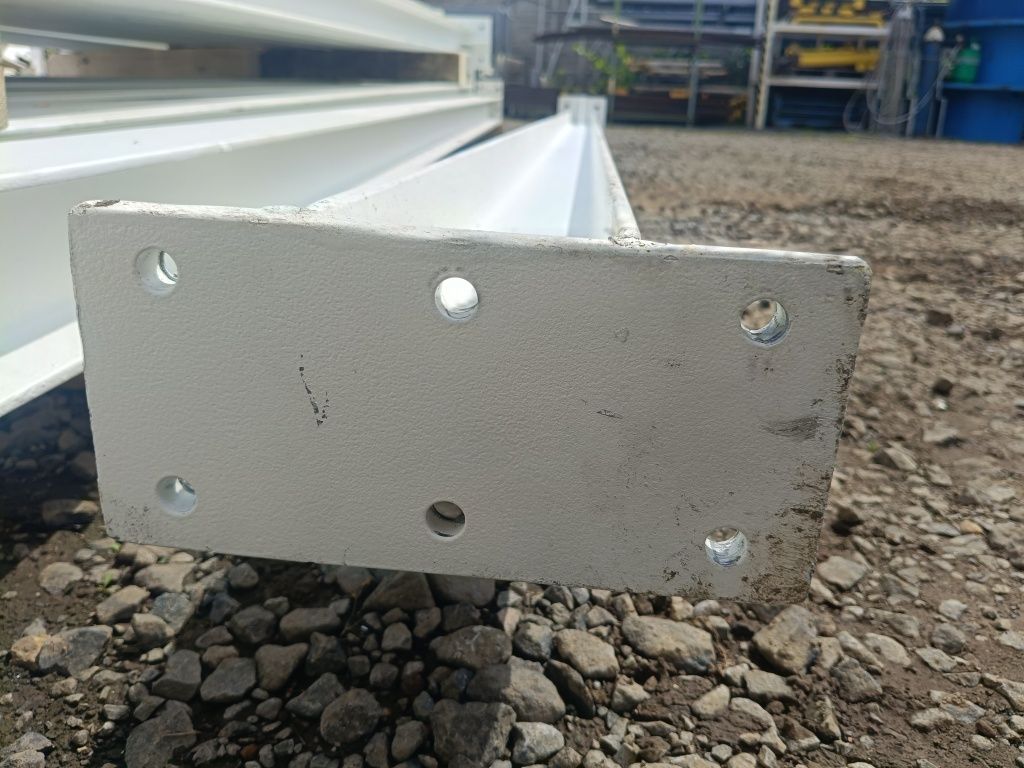 Słup słupy podpory legary stopy 383cm konstrukcja wiata hala garaż