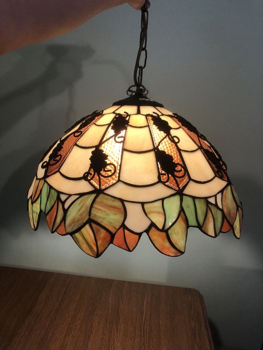 Lampa wisząca Tiffany