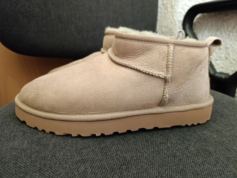 Зимние уги UGG Classic Ultra Mini Boot Sand UK8 EU41