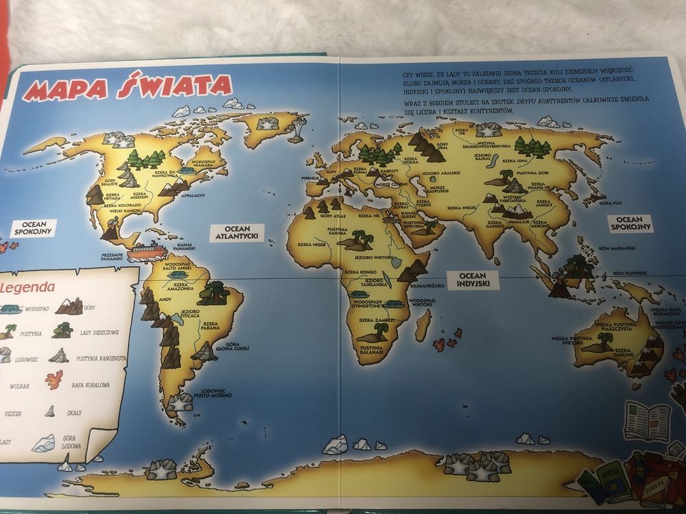 Książka Mój piewszy atlas geograficzny