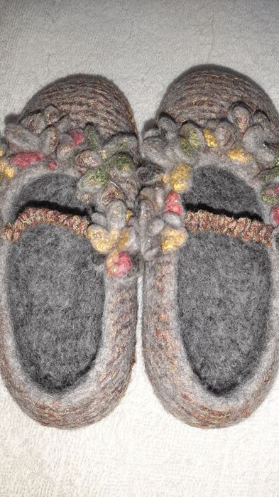 Тапочки из натуральной шерсти австралийского мериноса, эксклюзив