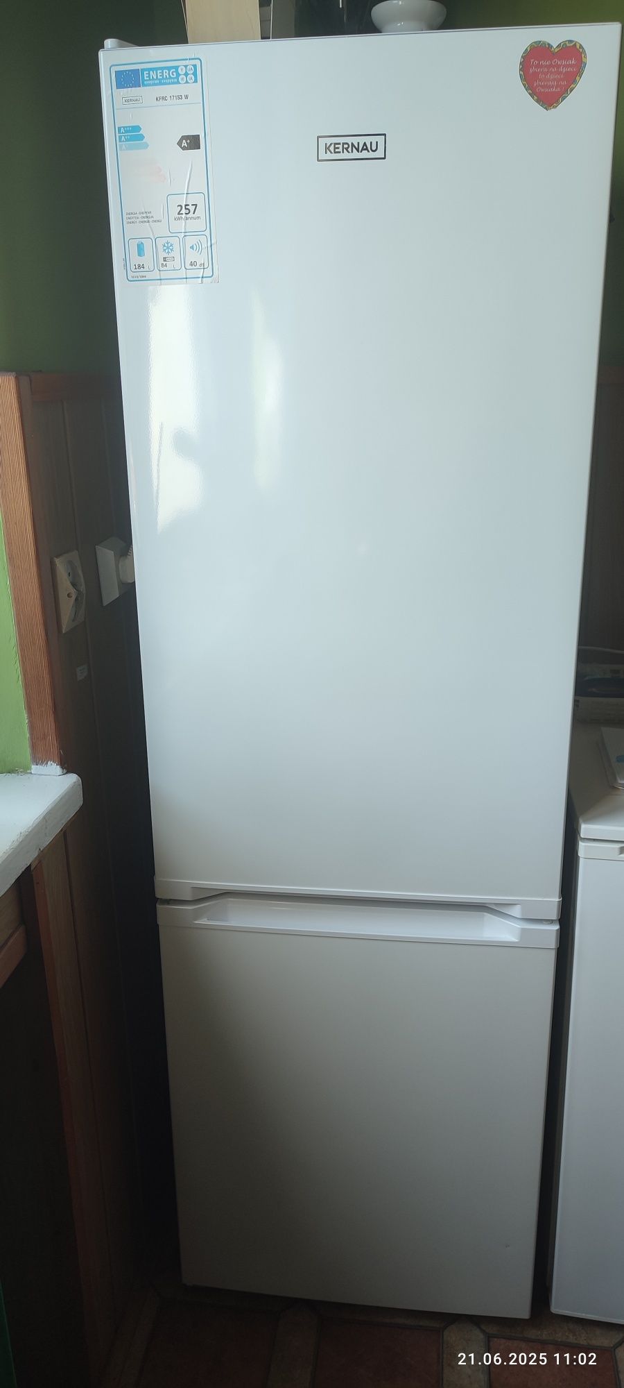 Lodówko zamrażarka Kernau kfrc 17153w
