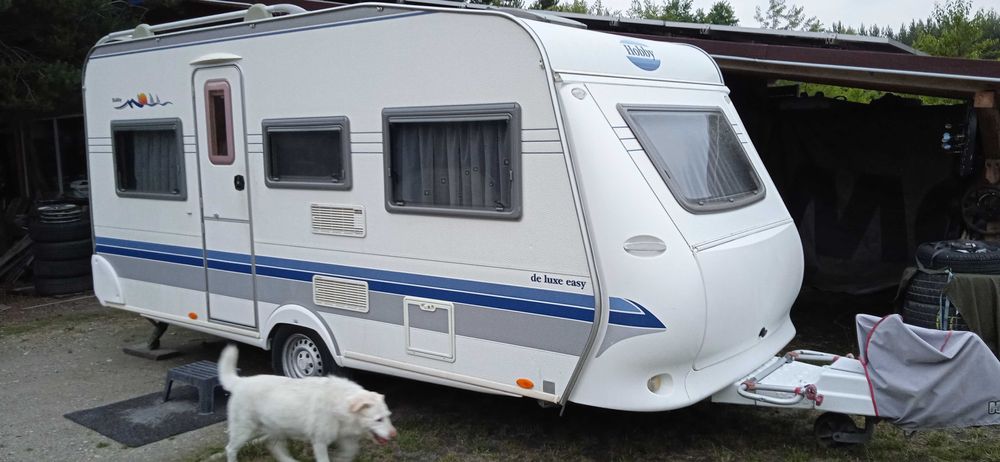 Przyczepa kempingowa kemping  hobby de lux 450 PILNE