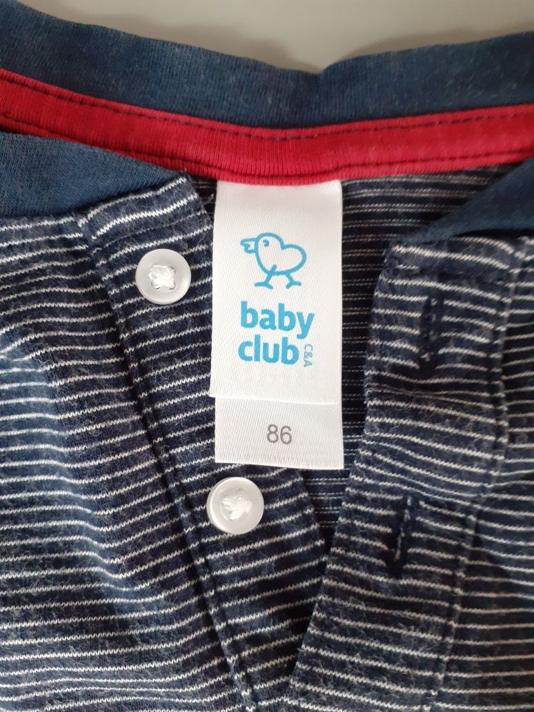 C&A Baby Club bluzka dla chłopca rozmiar 86