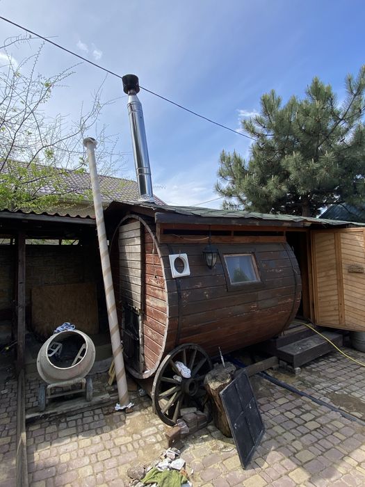 Печь для бани дровяная(