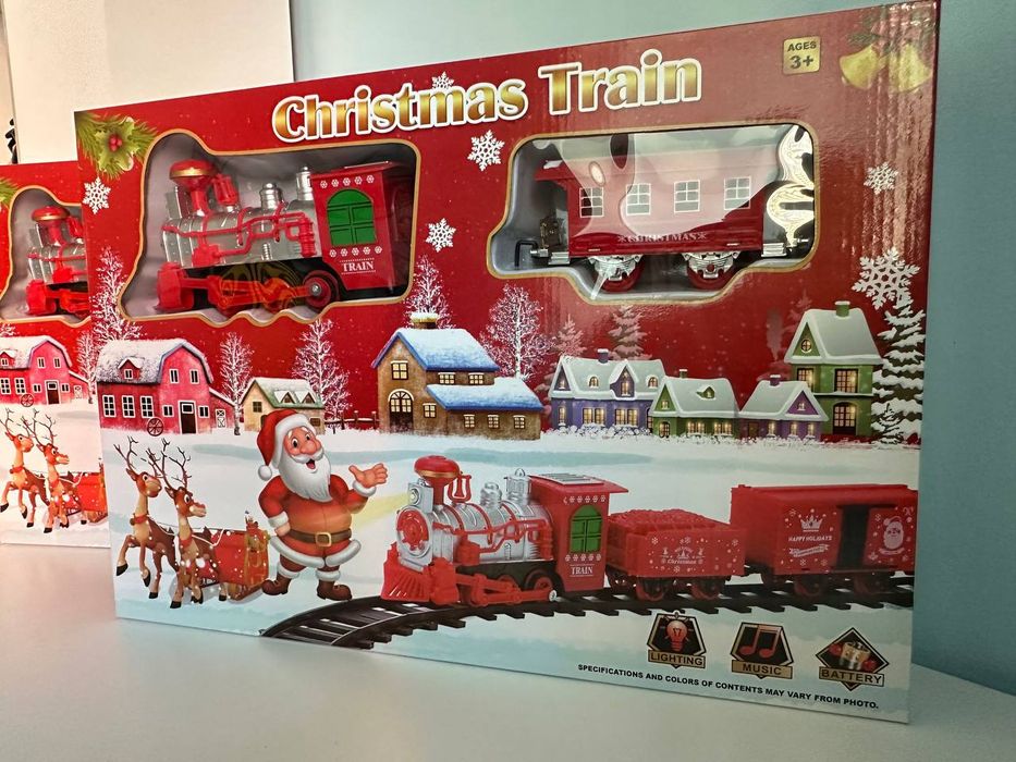 Кому ще? Новий новорічний потяг,  залізна дорога.