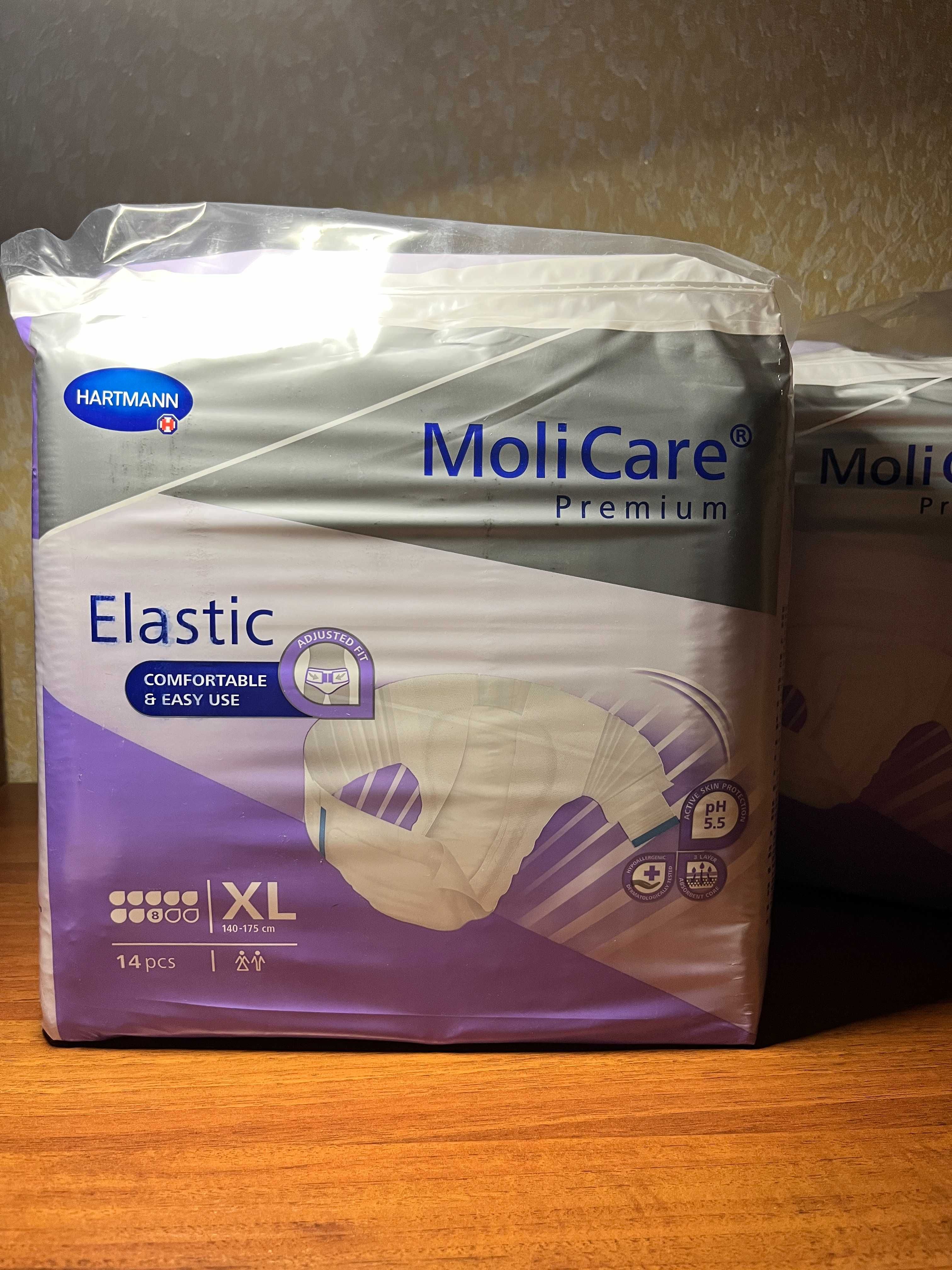 Підгузки/памперси для дорослих MoliCare Premium Elastic XL (140-175cm)