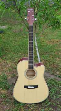 Акустична гітара матова, з масиву PARKSONS JB-4111 NAT