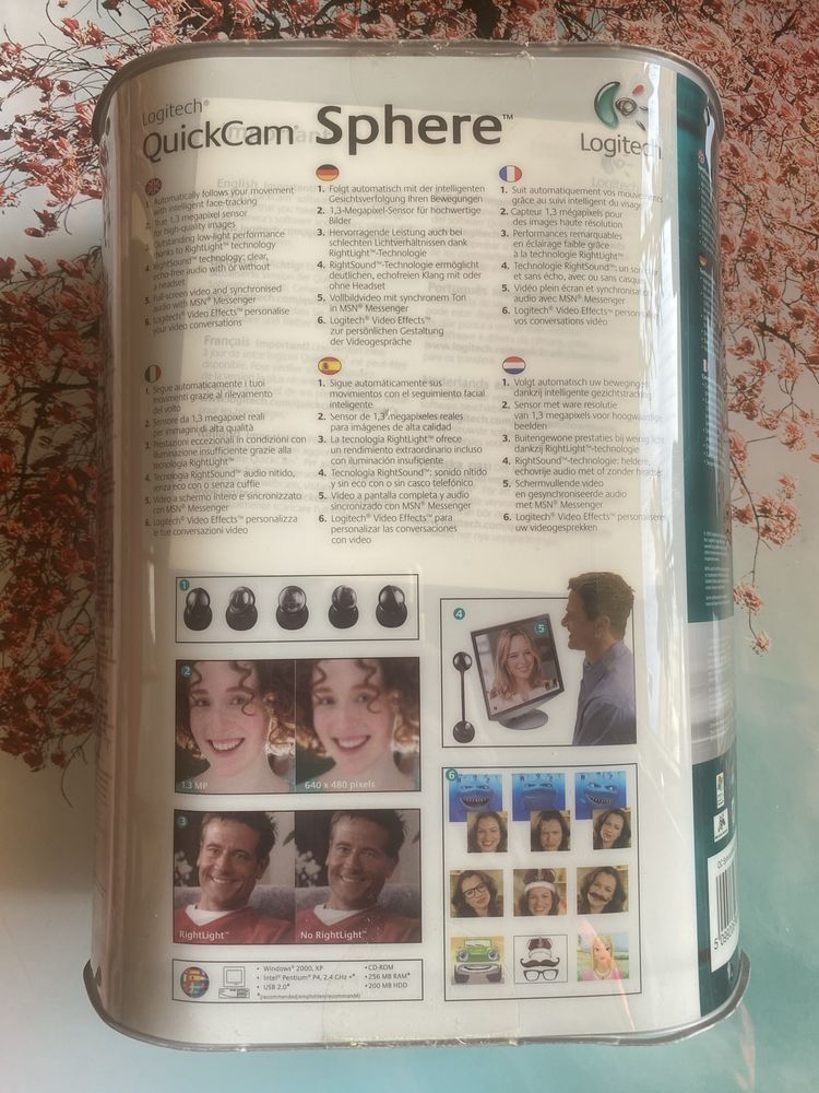 QuickCam Sphere Logitech.