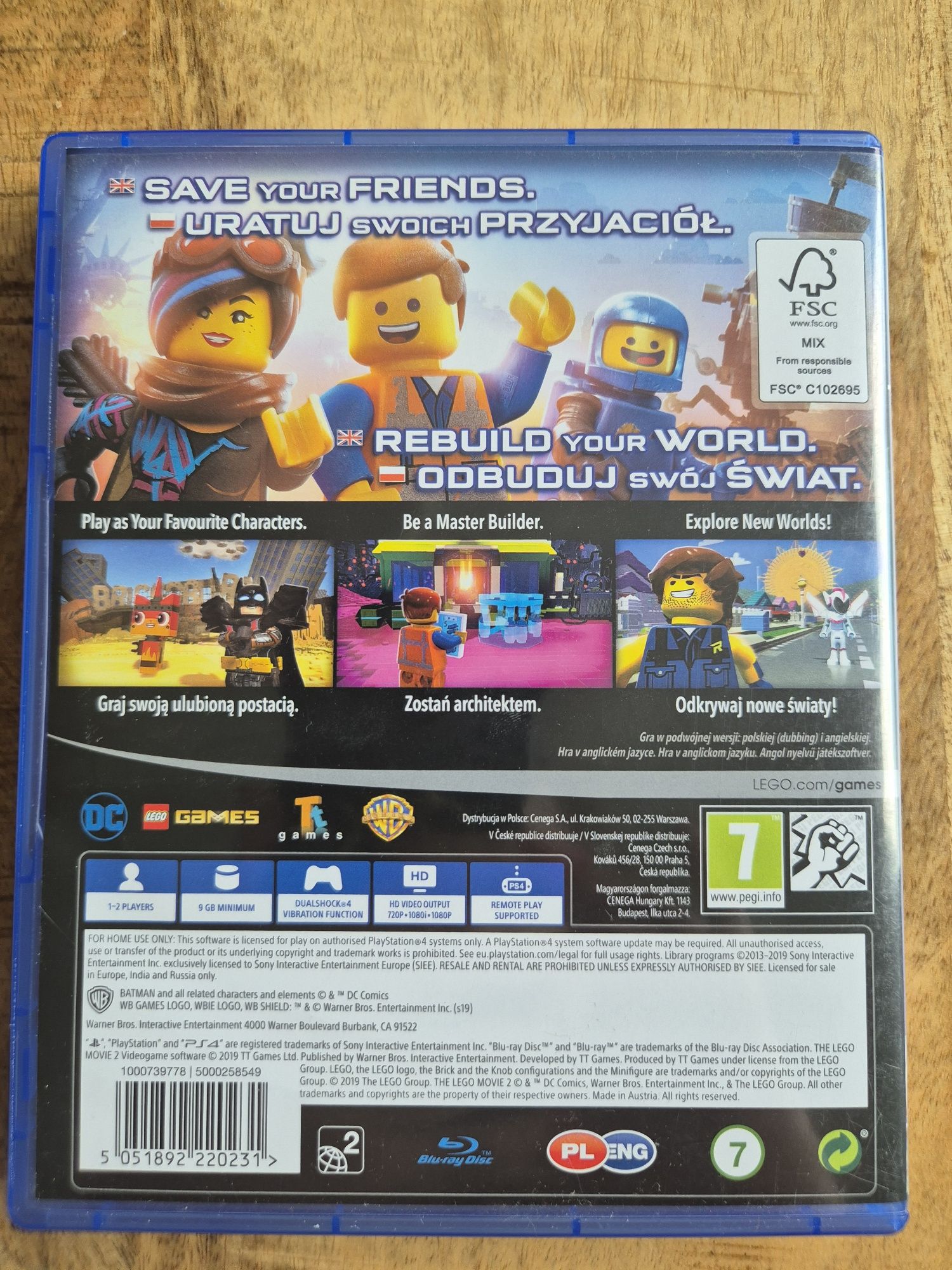 Gra Lego Przygoda 2 PS4