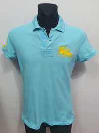 RALPH LAUREN  roz. M/L damskie polo logowane bawełna