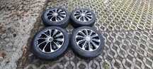 Komplet kół 16" z Toyota Avensis T27 - Opony + stalowe felgi + kołpaki